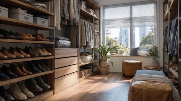 Heavy-duty shelving installation in Manhattan, New York